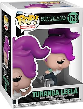Funko Pop! Animation Futurama Turanga Leela 1758 Original Colecionavel Animation Futurama #1758 - Produto Original