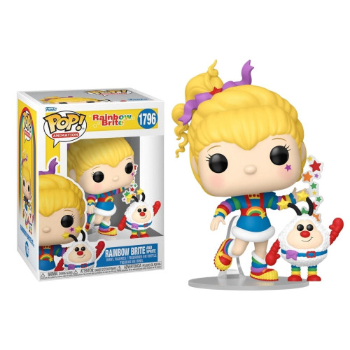 Funko Pop! Animation Rainbow Brite Arco-Íris Brite Rainbow Brite And Sprite 1796-Rainbow Brite-1796