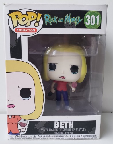 Funko Pop! Animation Rick And Morty Beth - #301-Rick And Morty-301