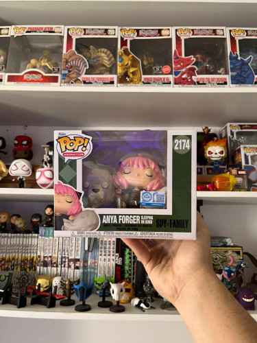 Funko Pop! Anya Forger Sleeping on Bond Spy X Family #2174 - Produto Original