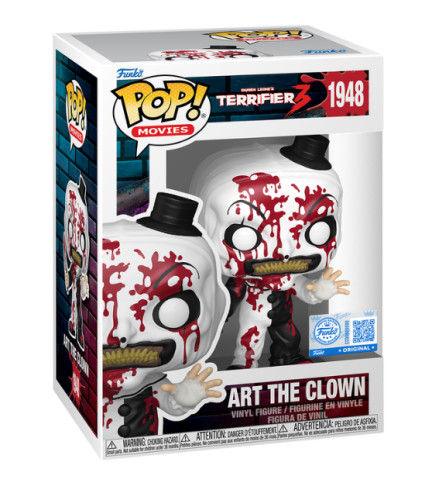 Funko Pop! Art The Clown Terrifier 3 #1948 - Produto Original