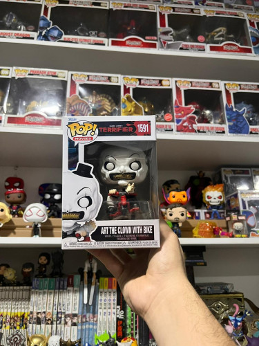 Funko Pop! Art the Clown with Bike Terrifier 3 #1591 - Produto Original