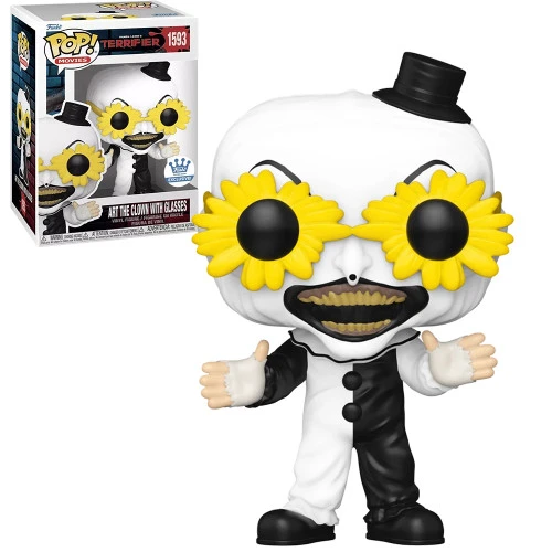 Funko Pop! Art The Clown With Glasses 1593 Exclusivo Terrifier - FUNKO POP  #1593