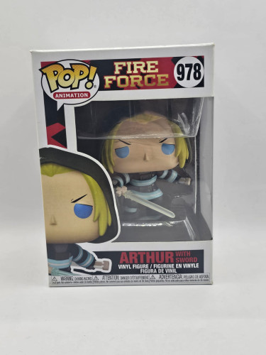 Funko Pop! Arthur with Sword Animation Fire Force #978 - Produto Original