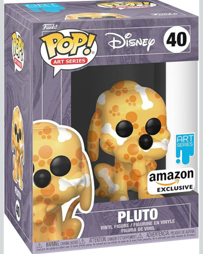 Funko Pop! Artist Series: Disney Treasures From The Vault - Pluto, Amazon Exclusive-disney pluto-40