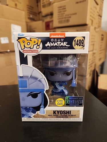 Funko Pop! Avatar: Kyoshi EE Exclusive #1489 Glow In Dark - Avatar: The Last Airbender - #1489