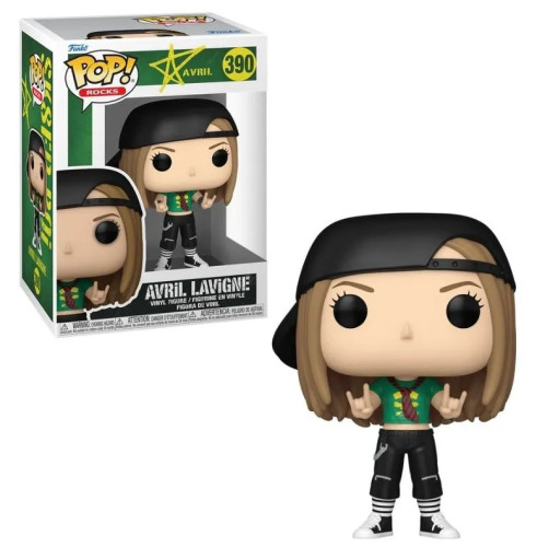 Funko Pop! Avril Lavigne – Pop! Rocks POP Rocks #390 - Produto Original