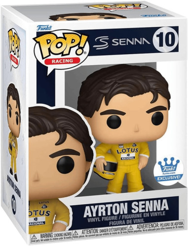 Funko Pop! Ayrton Senna 10 FunkoShop Exclusive-Ayrton Senna Lotus-10