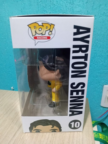 Funko Pop! Ayrton Senna 10 FunkoShop Exclusive - Ayrton Senna Lotus - #10