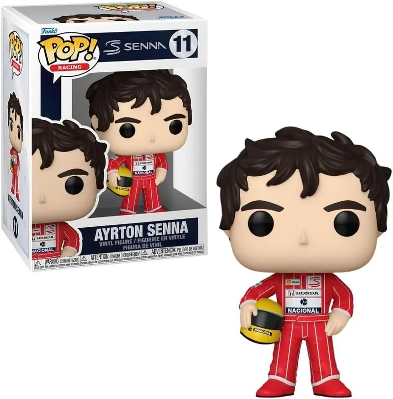 Funko Pop! Ayrton Senna Ayrton Senna #11 - Produto Original