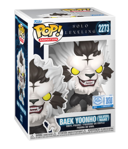 Funko Pop! Baek Yoonho Silver Mane-Solo Leveling-2273