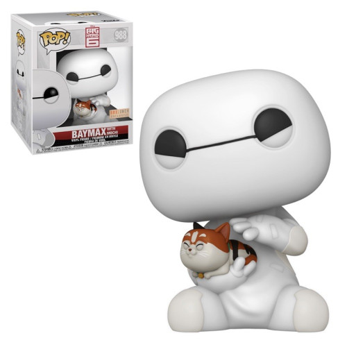 Funko Pop! Baymax With Mochi Big Hero 6 Exclusivo Disney 988-Disney-988