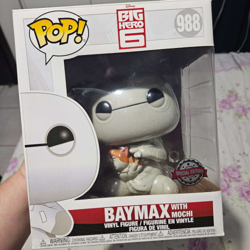 Funko Pop! Baymax With Mochi Big Hero 6 Exclusivo Disney 988 - Disney - #988