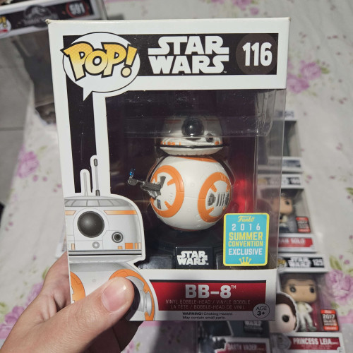 Funko Pop! Bb-8 Exclusivo Summer Convention 2016 Sdcc Star Wars 116 - Star Wars - #116