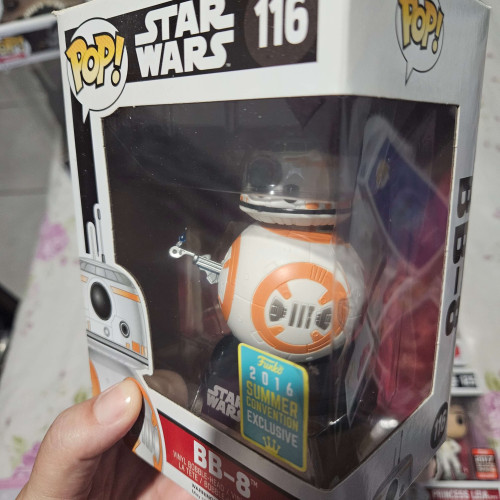 Funko Pop! Bb-8 Exclusivo Summer Convention 2016 Sdcc Star Wars 116 - Star Wars - #116