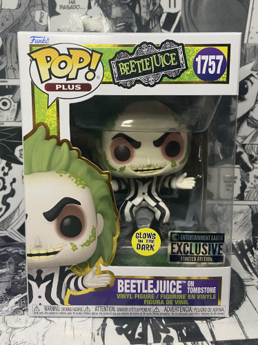 Funko Pop! Beetlejuice - Beetlejuice on Tombstone-Beetlejuice-1757