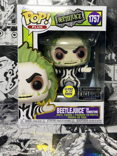 Funko Pop! Beetlejuice - Beetlejuice On Tombstone-Beetlejuice-1757