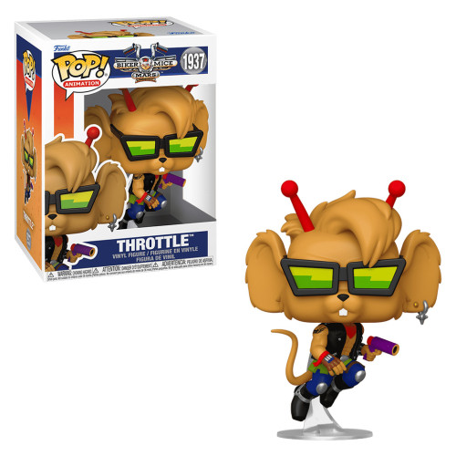 Funko Pop! Biker Mice From Mars - Throttle #1937 Biker Mice From Mars #1937 - Produto Original