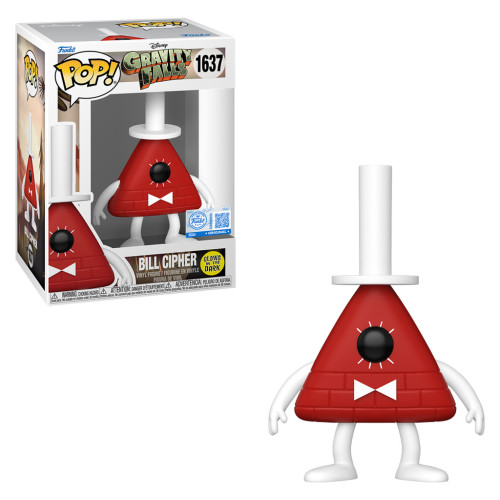 Funko Pop! Bill Chiper *Glow in the Dark* Gravity Falls #1637 - Produto Original
