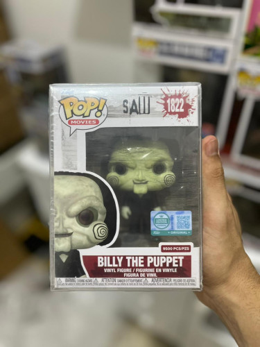 Funko Pop! Billy The Puppet 9500 Pçs Saw #1822 - Produto Original