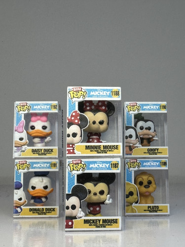 Funko Pop! Bitty Pop! – Disney Mickey & Friends Set #1187 a #1192 - Mickey And Friends - #1187