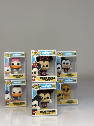 Funko Pop! Bitty Pop! – Disney Mickey & Friends Set #1187 a #1192 - Mickey And Friends - #1187