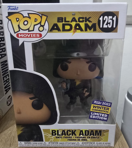 Funko Pop! Black Adam Dc Black Adam #1251 - Produto Original