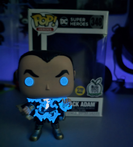 Funko Pop! Black Adam Glow - Dc Shazam - #348