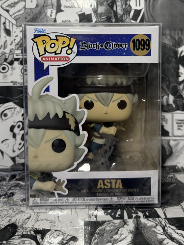 Funko Pop! Black Clover - Asta Black Clover #1099 - Produto Original