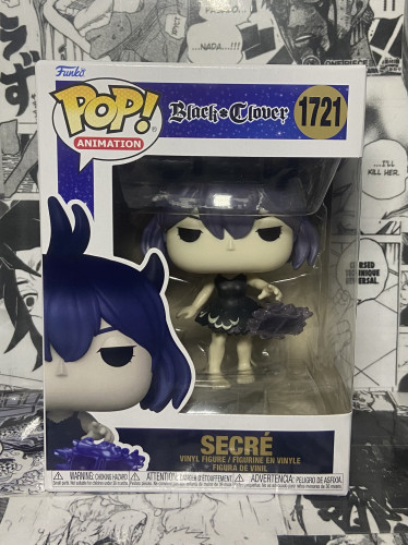 Funko Pop! Black Clover - Secré Black Clover #1721 - Produto Original