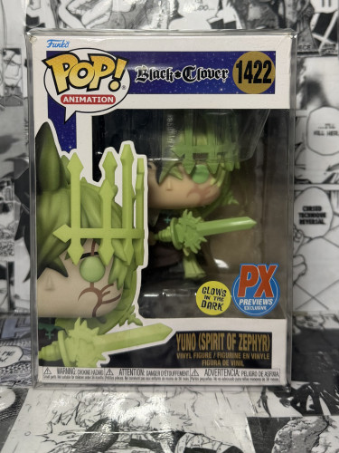 Funko Pop! Black Clover - Yuno (Spirit of Zephyr) Black Clover #1422 - Produto Original