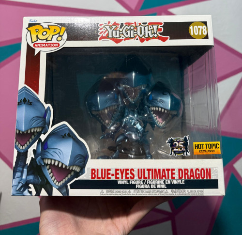 Funko Pop  Blue Eyes Ultimate Dragon Hot Topic Novo-Yu Gi Oh!-1078