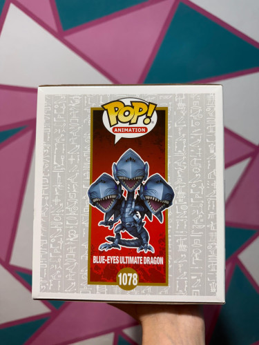 Funko Pop  Blue Eyes Ultimate Dragon Hot Topic Novo - Yu Gi Oh! - #1078