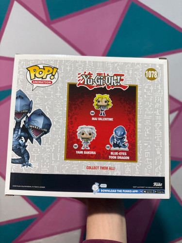 Funko Pop  Blue Eyes Ultimate Dragon Hot Topic Novo - Yu Gi Oh! - #1078