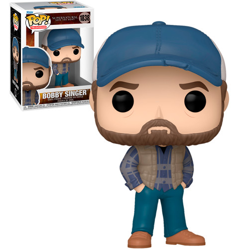 Funko Pop! Bobby Singer 1838 Supernatural Television Supernatural #1838 - Produto Original