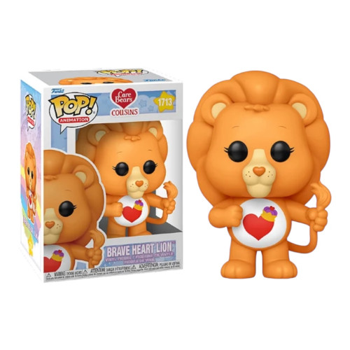 Funko Pop! Brave Heart Lion - Coração Valente-Care Bears Cousins-1713