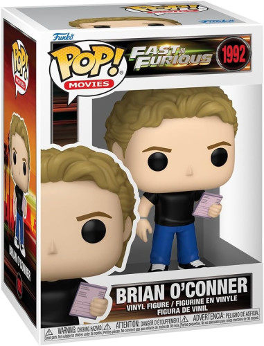 Funko Pop! Brian OConner 1992 - Movies Velozes e Furiosos | Fast