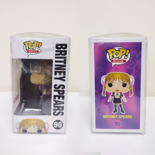 Funko Pop! Britney Spears - Baby One More Time - Exclusivo Target - Raro - Com Protetor - POP Rocks - #90