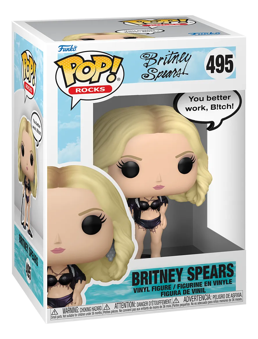  Rocks - Britney Spears #495 - Produto Original