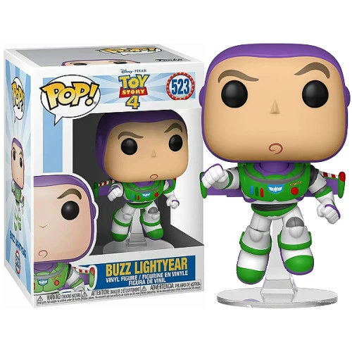 Funko Pop! Buzz Lightyear - Toy Story 4 [caixa Rasurada] - Disney Pixar Toy Story 4  #523
