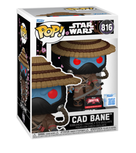 Funko Pop! Cad Bane Target Con - Caixa Com Detalhes-Stars Wars-816