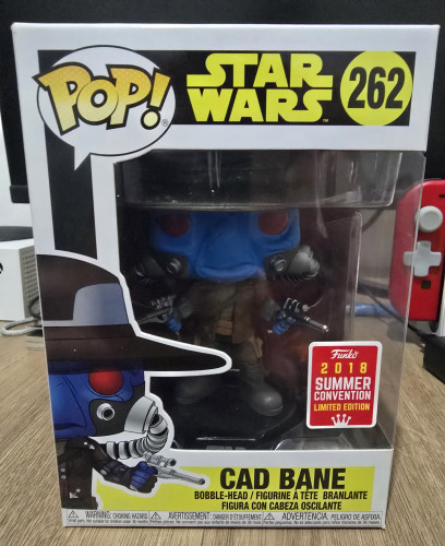 Funko Pop! Cade Bane Star Wars #262 - Produto Original
