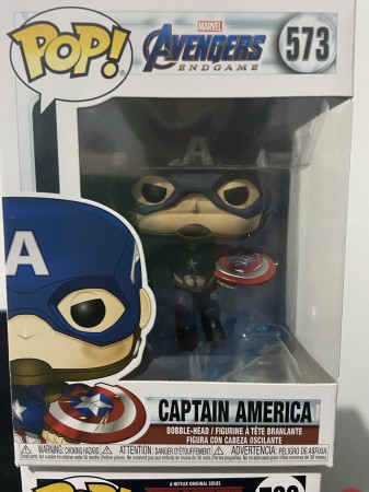 Funko Pop! Captain America With Mjolnir - Avengers Endgame - #573