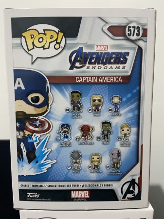 Funko Pop! Captain America With Mjolnir - Avengers Endgame - #573