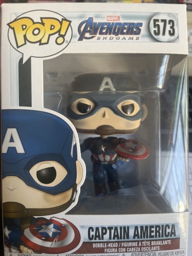 Funko Pop! Captain America With Mjolnir - Avengers Endgame - #573