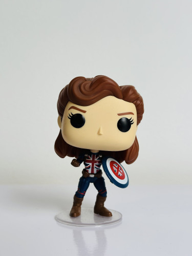 Funko Pop! Captain Carter (What If…?) SEM CAIXA - Marvel - #01