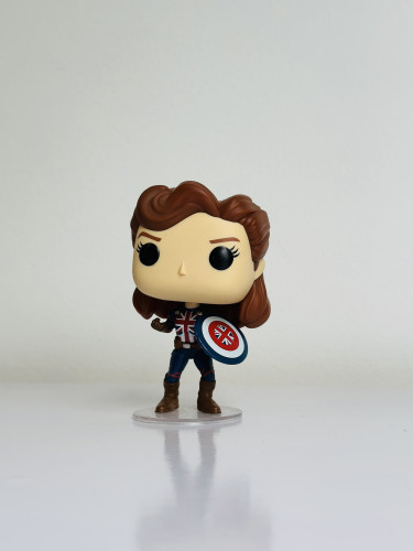Funko Pop! Captain Carter (What If…?) SEM CAIXA - Marvel - #01