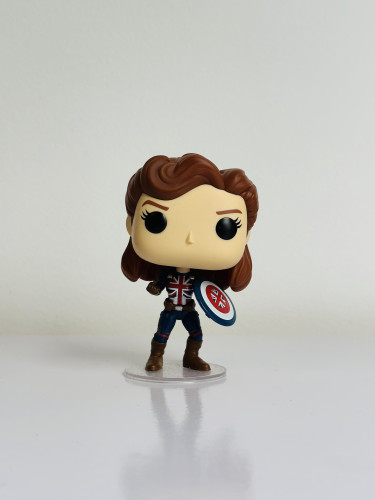 Funko Pop! Captain Carter (What If…?) SEM CAIXA-Marvel-01