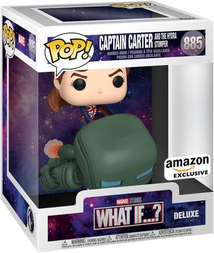 Captain Carter Riding Hydra Stomper ( Amazon Exclusive) - Marvel Studios What If...?  #885