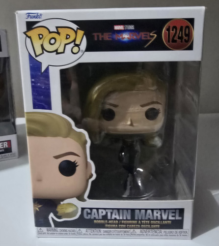 Funko Pop! Captain Marvel Marvel Captain Marvel #1249 - Produto Original